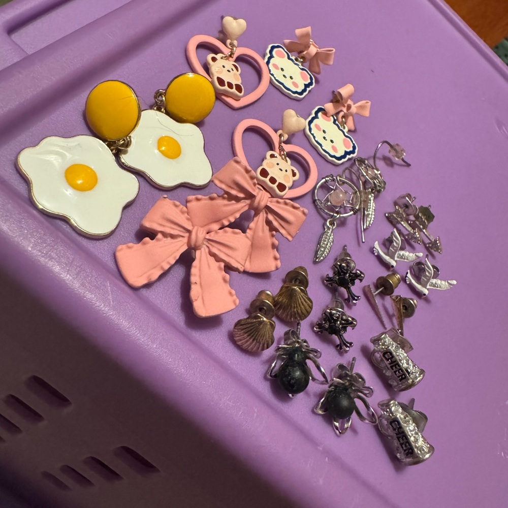 Cute Assorted Earrings Set